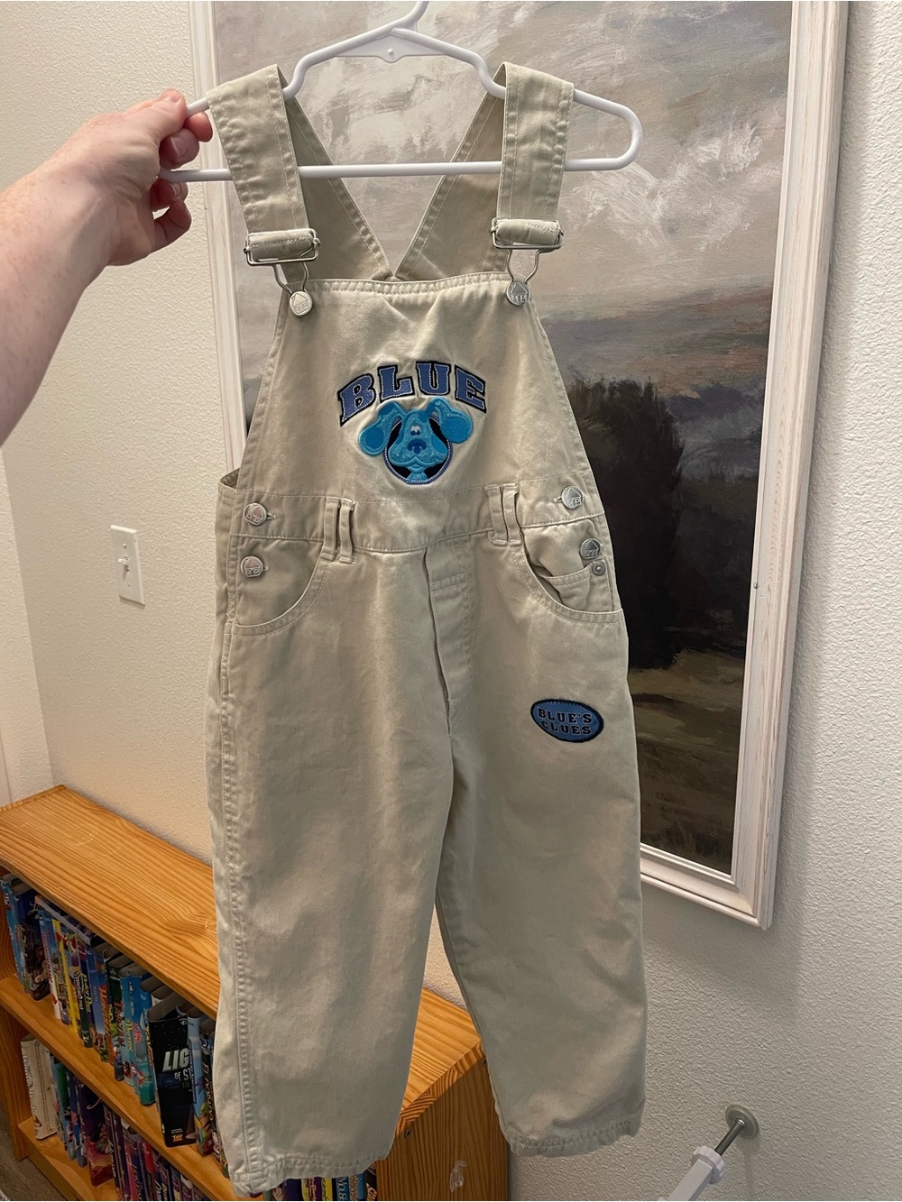 Vintage Blues Clues Khaki Overalls - Picture 1 of 6
